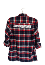 Load image into Gallery viewer, Red & Navy Trucker Flannel