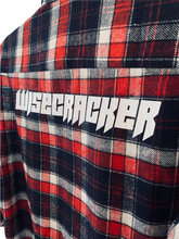 Load image into Gallery viewer, Red & Navy Trucker Flannel