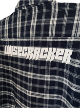 Load image into Gallery viewer, Navy & Grey Trucker Flannel