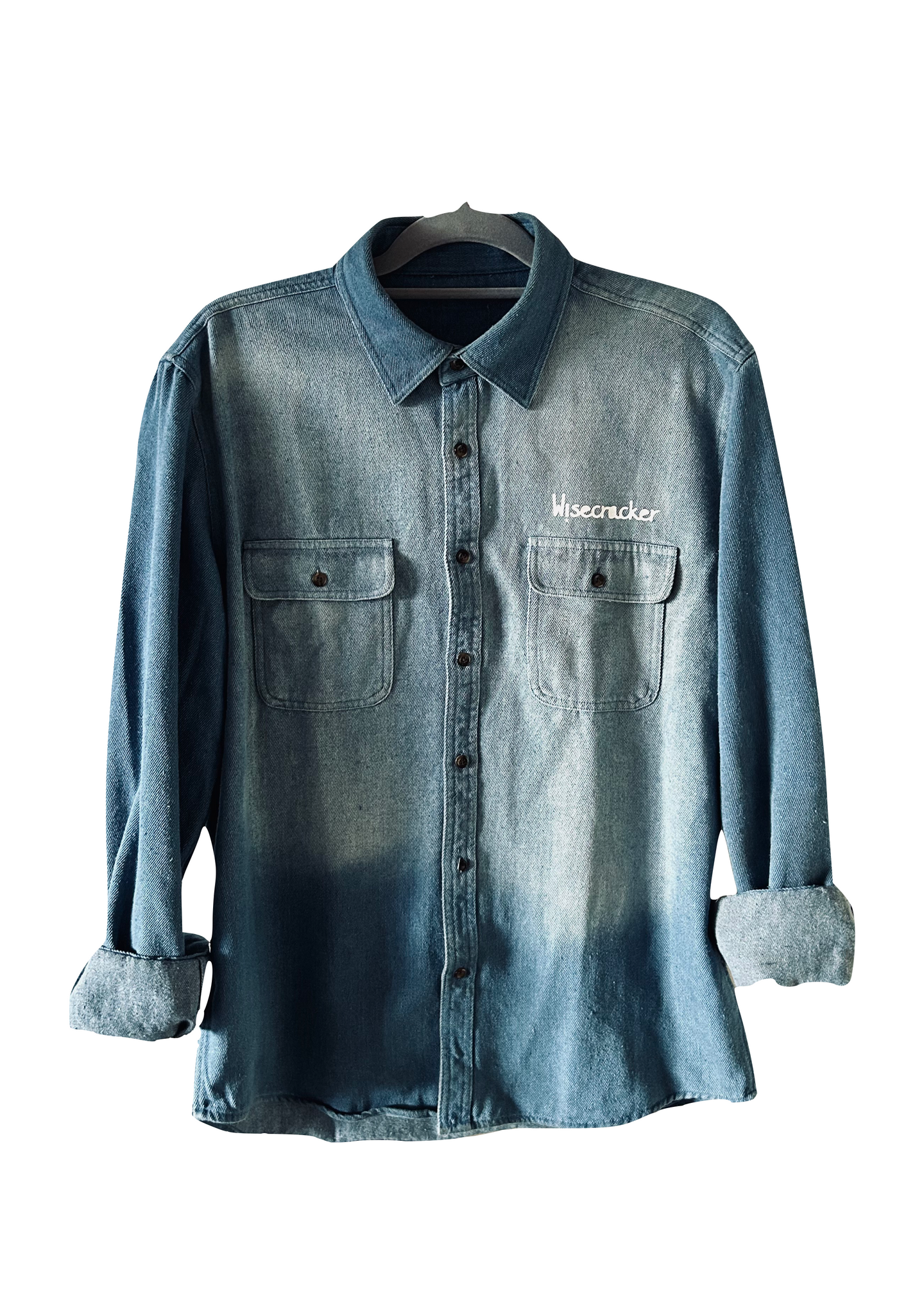 Blue Long Sleeve Denim Shirt