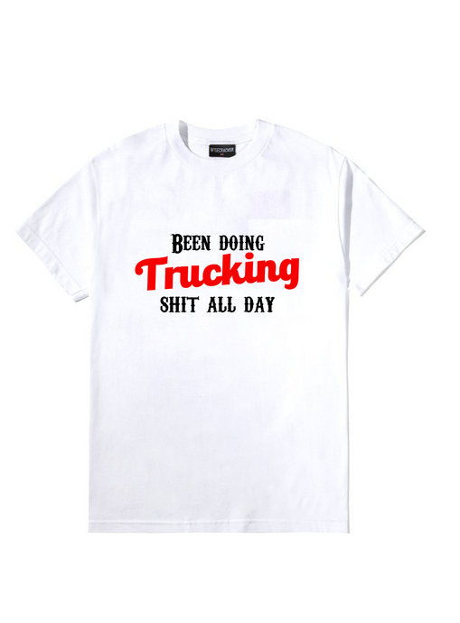 White Trucking SH!T T-shirt