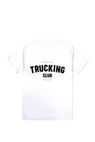 White Trucking T-shirt