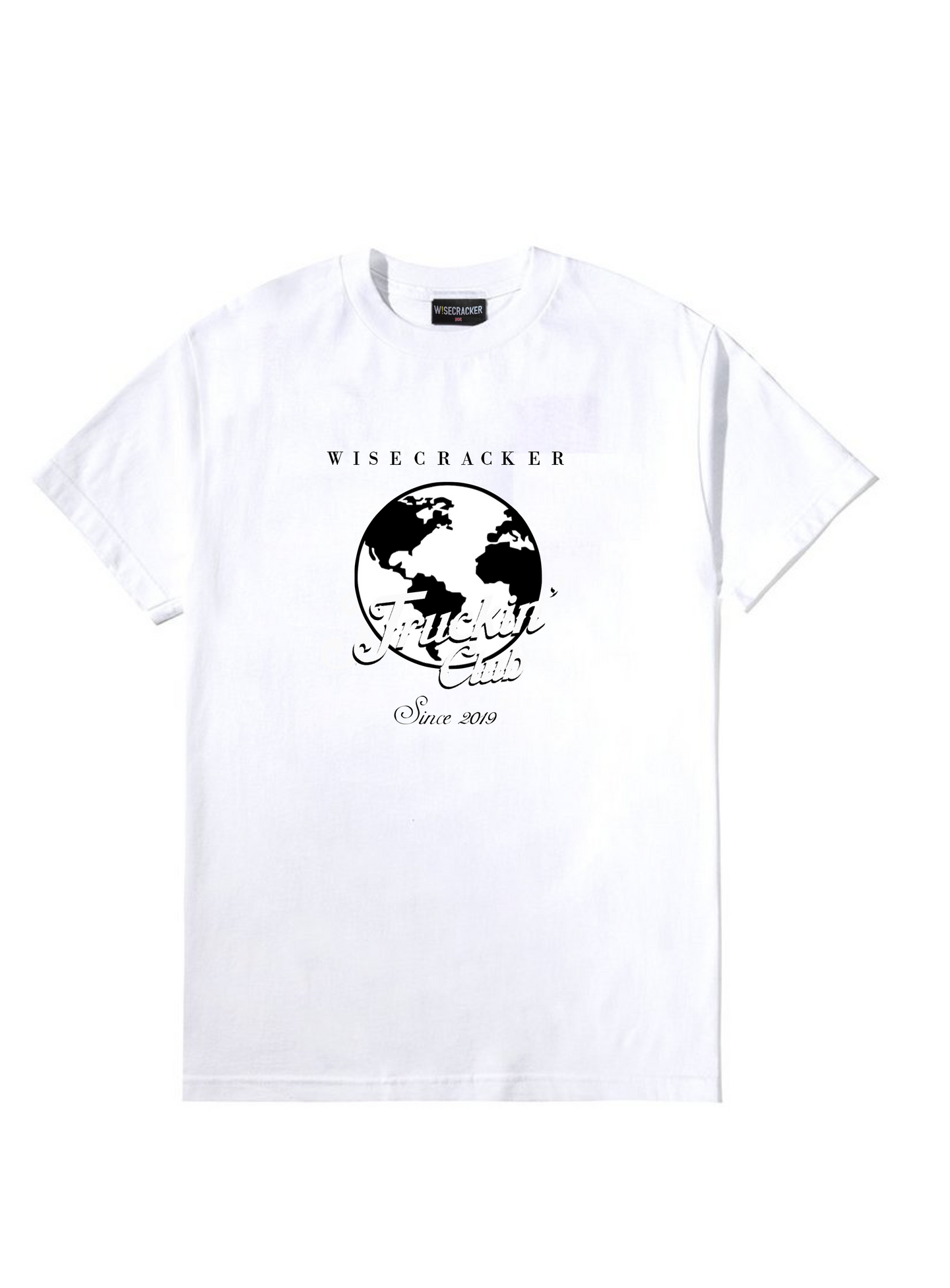 White Global Trucking T-shirt