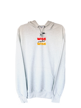 Load image into Gallery viewer, Grey Triple Logo Hoodie