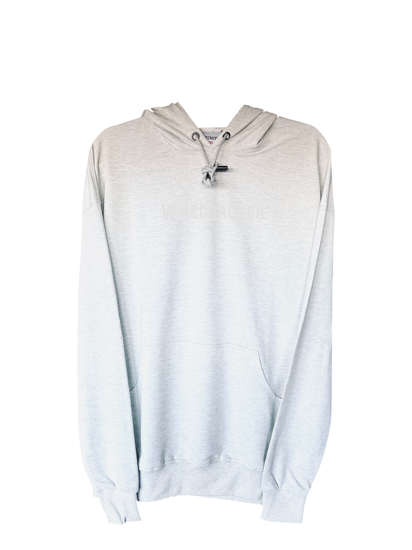 Grey Faded Logo Hoodie