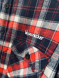 Red & Navy Trucker Flannel