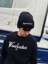 Load image into Gallery viewer, Wisecracker Black Woolly hat