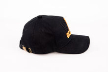 Load image into Gallery viewer, Black and Orange Embroidered Cap