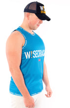 Load image into Gallery viewer, Blue Gym Vest