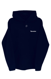 Black Straw Trader Back Logo Hoodie