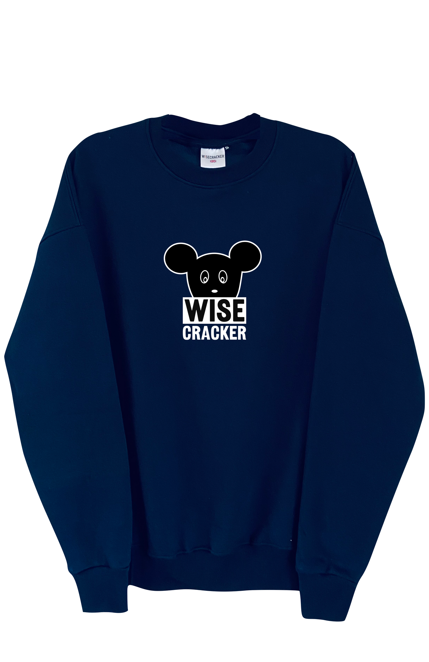 Navy Mascot Box Sweater