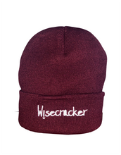 Load image into Gallery viewer, Wisecracker Burgundy Woolly hat