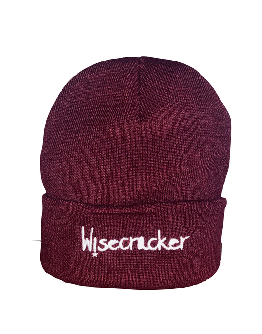 Wisecracker Burgundy Woolly hat