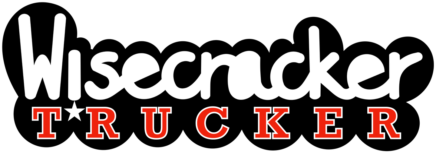 Wisecracker Trucker sticker