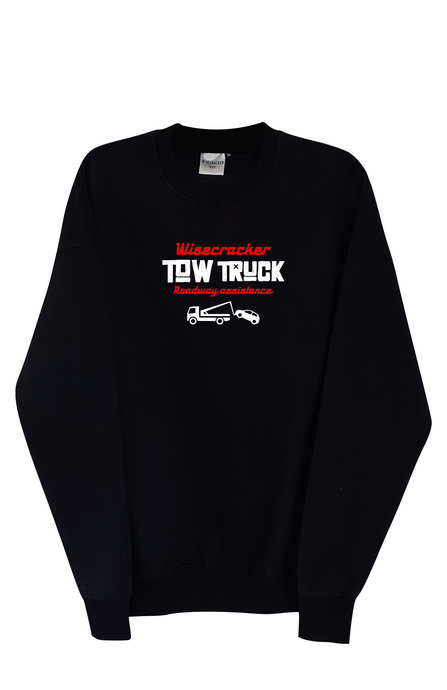 Black Tow Truck Sweater